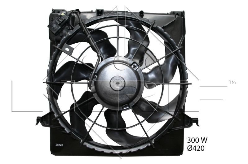 Ventilátor chladenia motora NRF 47730