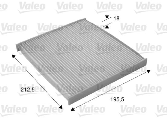 Filter vnútorného priestoru VALEO 715689