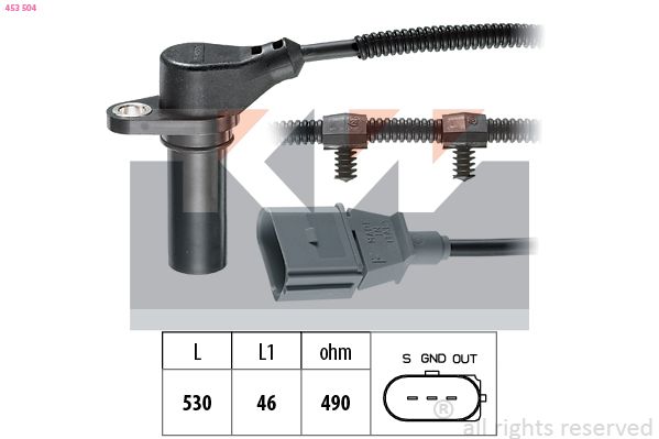 Levně Generátor impulsů, klikový hřídel KW 453 504