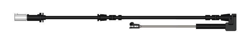 Сигнализатор, износ тормозных колодок