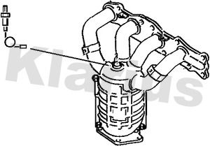 Katalizator KLARIUS 1411086G01H02