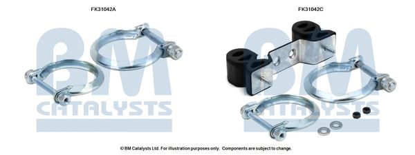 Zestaw montażowy, katalizator BM CATALYSTS FK31042