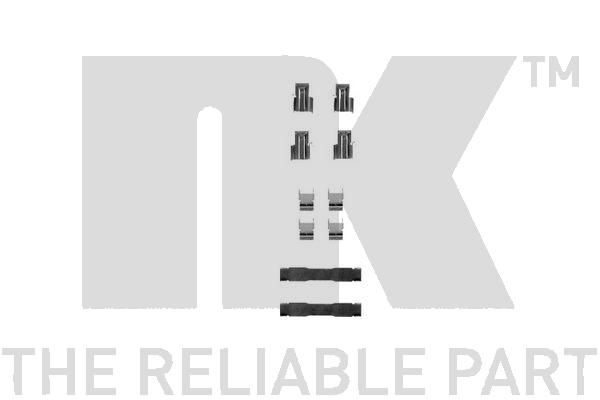 Zestaw akcesoriów, klocki hamulcowe NK 7999071