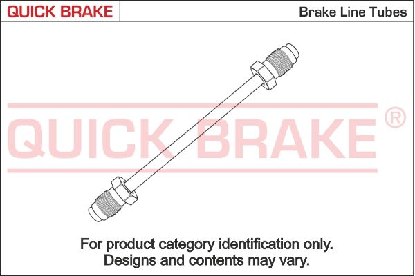 Brzdové potrubí QUICK BRAKE CU-0900B5-A