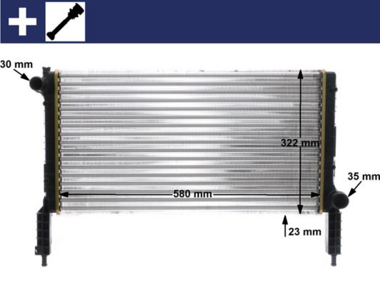 Levně Chladič, chlazení motoru MAHLE CR 1446 000S