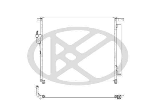 Condensator, climatizare KOYORAD CD320678