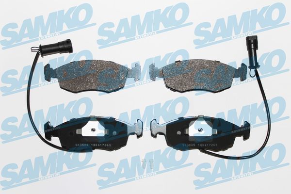 Sada brzdových destiček, kotoučová brzda SAMKO 5SP269
