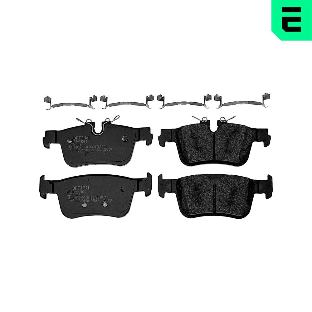 set placute frana,frana disc OPTIMAL BP-13034