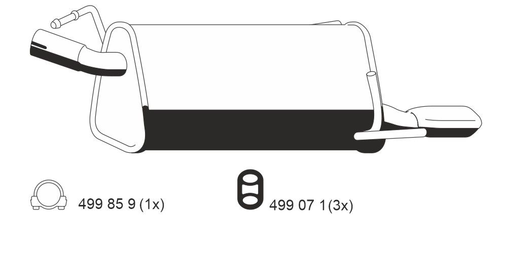 Toba esapament finala ERNST 033268