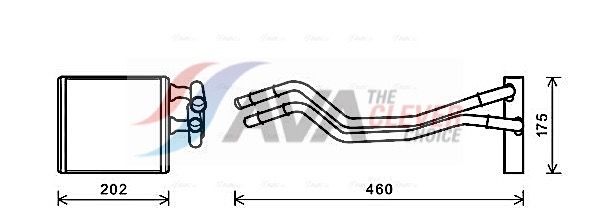 Теплообменник, отопление салона