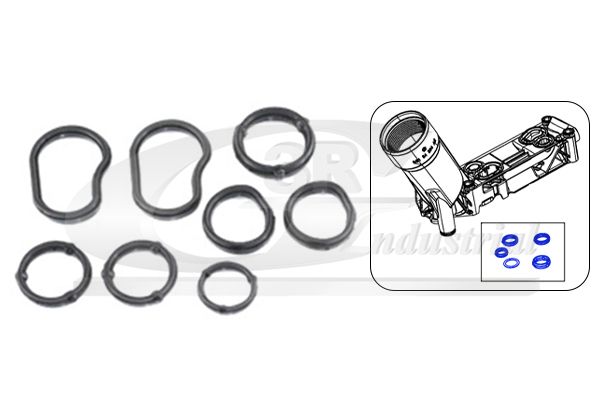 Kit de joints, radiateur d'huile MOPAR 68166067AA