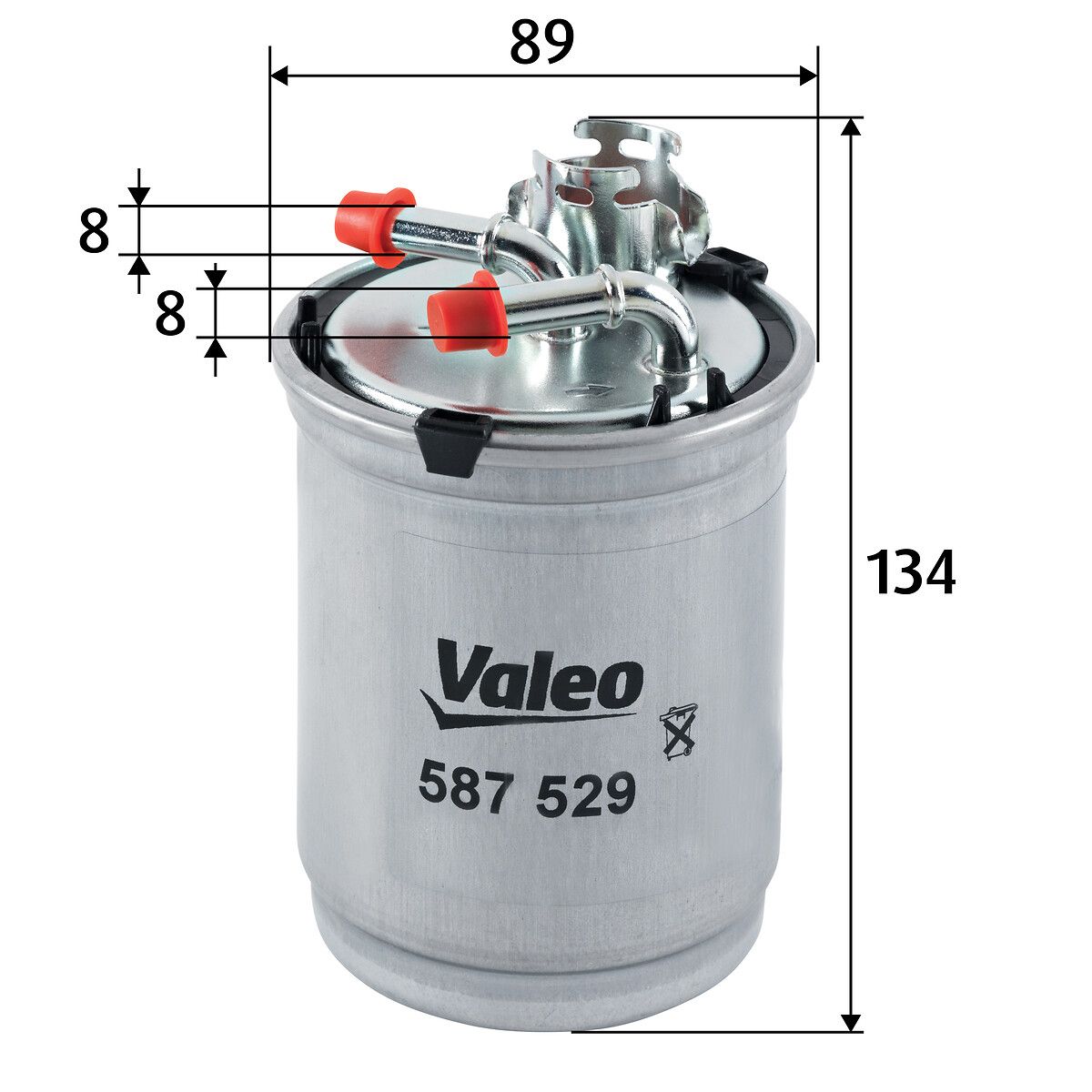 filtru combustibil VALEO 587529