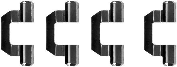 Zestaw akcesoriów, klocki hamulcowe MINTEX MBA1077