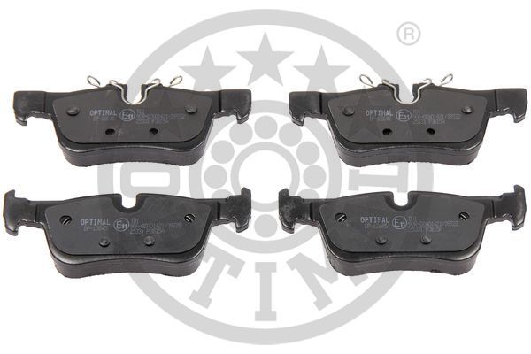 Zestaw klocków hamulcowych, hamulce tarczowe OPTIMAL BP-12645