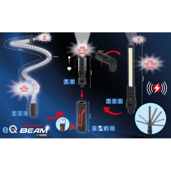 Set lanterne KS TOOLS 150.4600