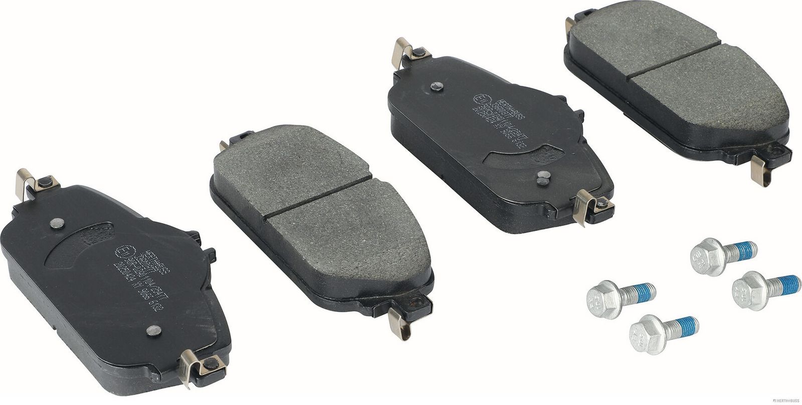 set placute frana,frana disc HERTH+BUSS JAKOPARTS J3600877