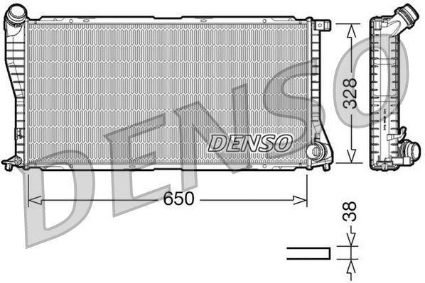 Chladič motora DENSO DRM05002