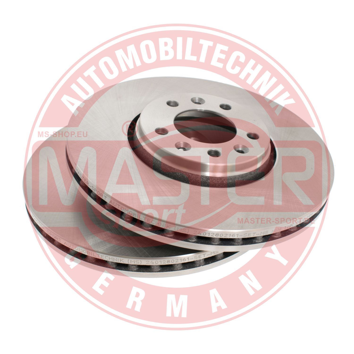 Tarcza hamulcowa MASTER-SPORT GERMANY 24012802161-SET-MS