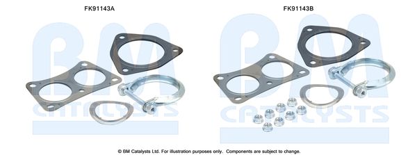 Zestaw montażowy, katalizator BM CATALYSTS FK91143