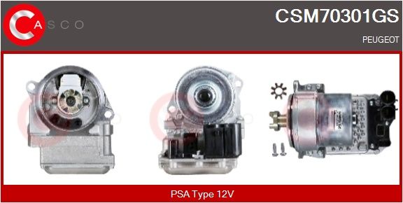 Elektromotor, převodovka řízení CASCO CSM70301GS