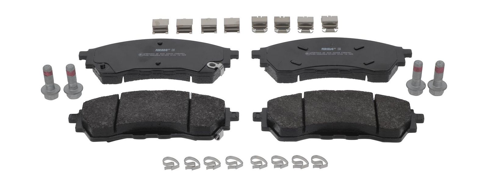 Комплект тормозных колодок, дисковый тормоз