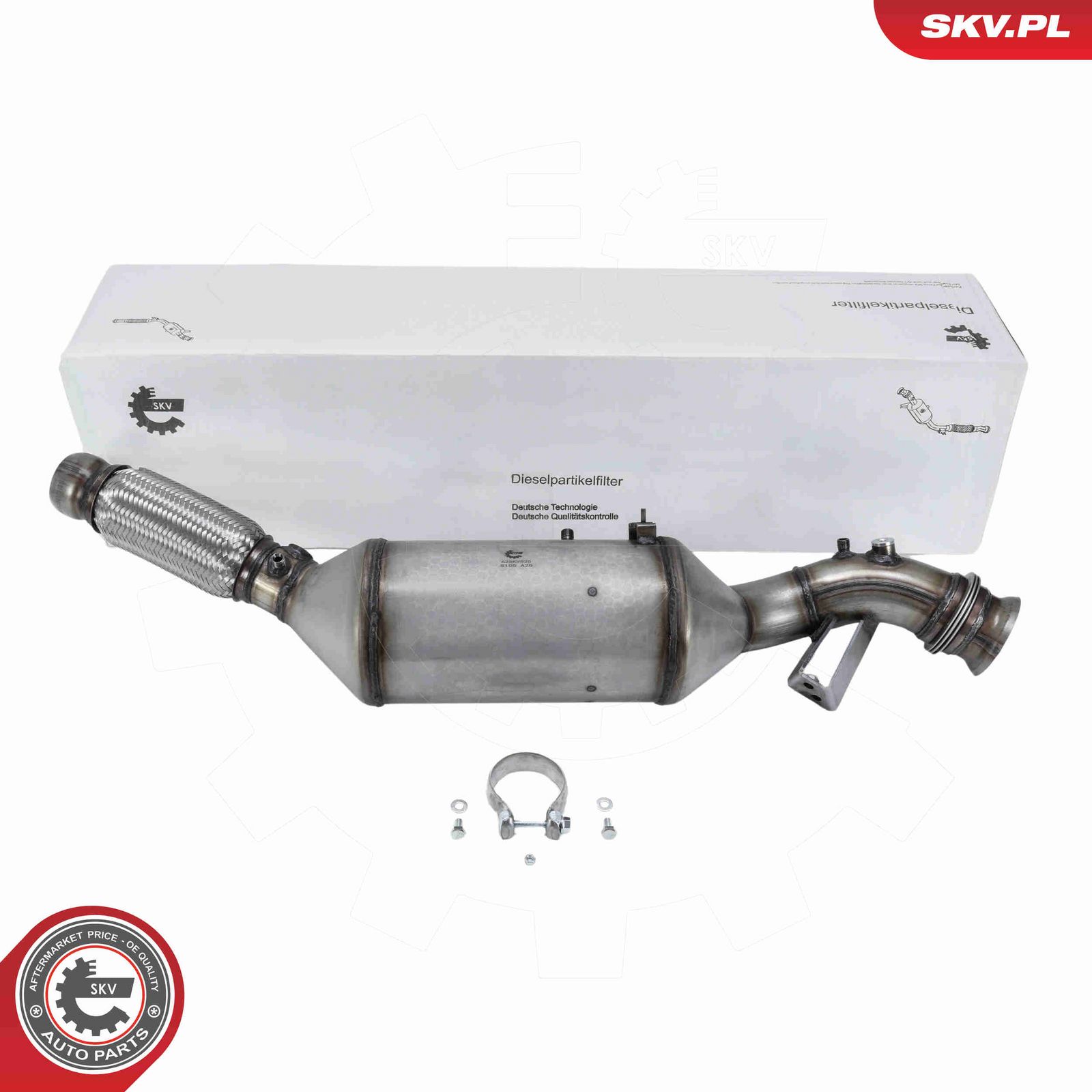 Tahma-/partikelfilter,väljalaskesüst.