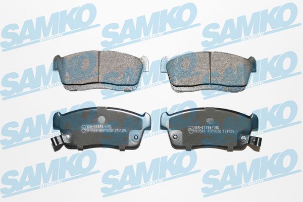 Sada brzdových destiček, kotoučová brzda SAMKO 5SP1632