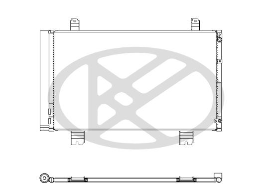 Condensator, climatizare KOYORAD CD010889