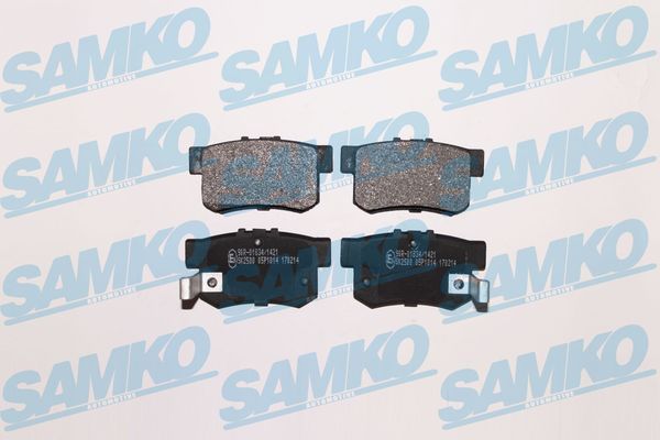 Sada brzdových destiček, kotoučová brzda SAMKO 5SP1014