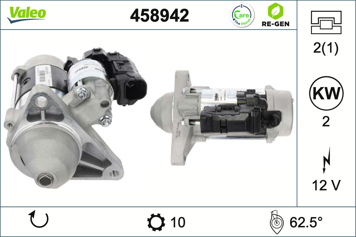 starter VALEO 458942