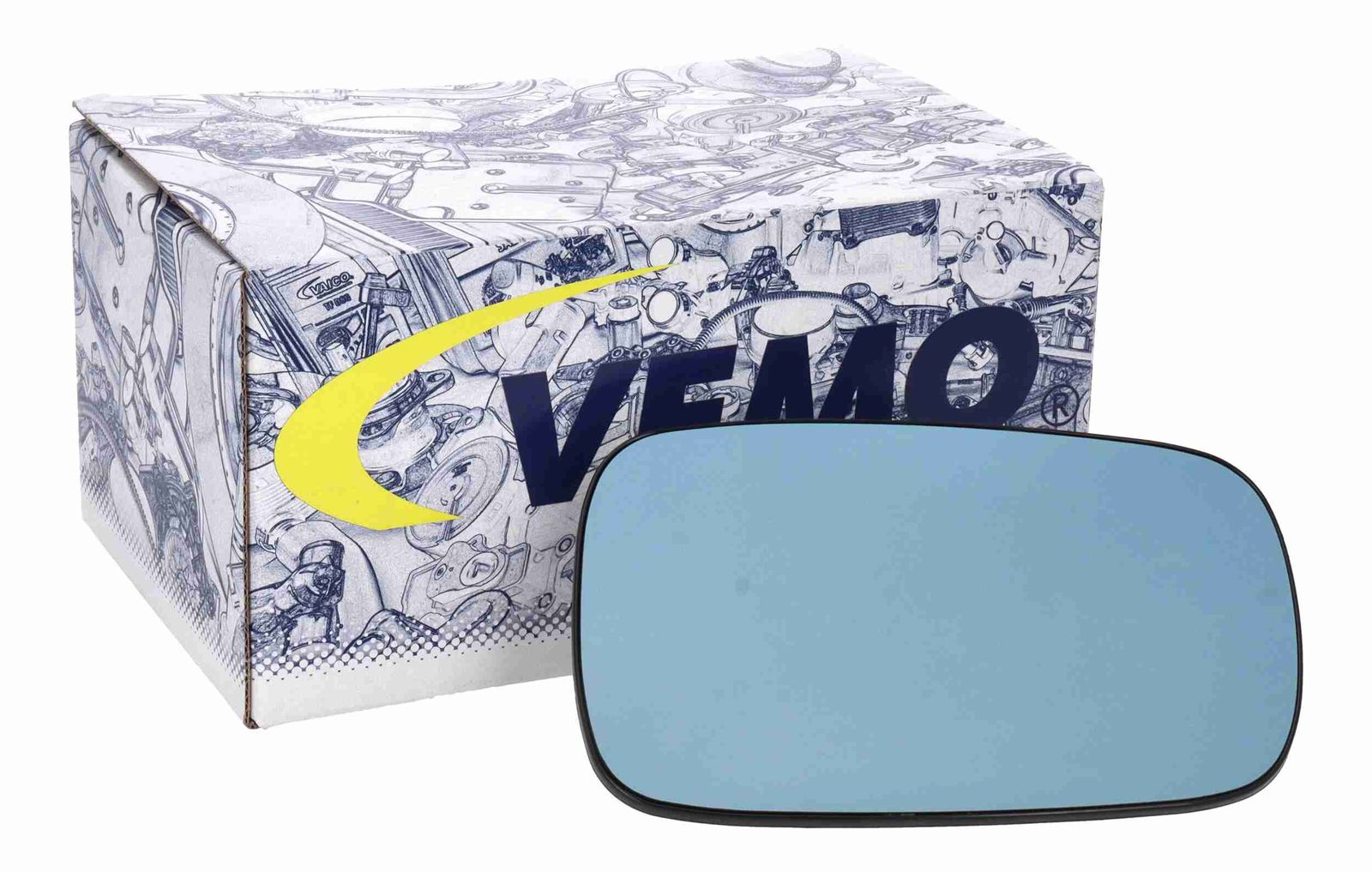 Verre de rétroviseur, rétroviseur extérieur