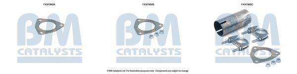 Montāžas komplekts, katalizators