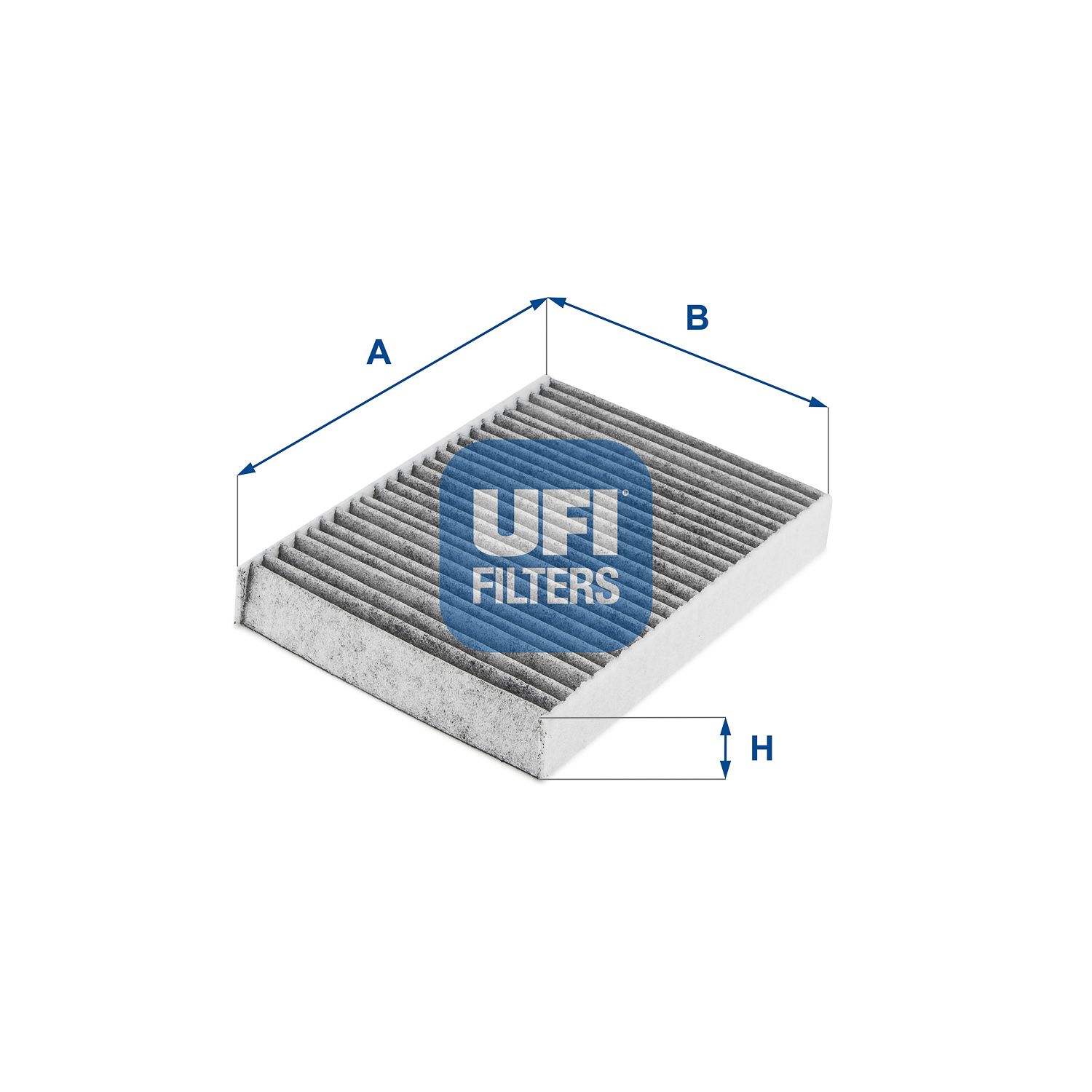 Filtr, vzduch v interiéru UFI 54.245.00
