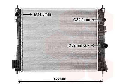 Radiateur, refroidissement du moteur