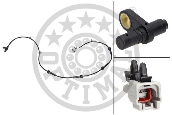 Czujnik, prędkość obrotowa koła OPTIMAL 06-S450