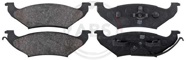 Zestaw klocków hamulcowych, hamulce tarczowe A.B.S. 38544