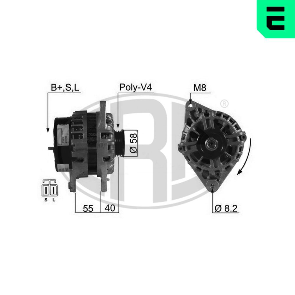 Generator / Alternator ERA 210492A
