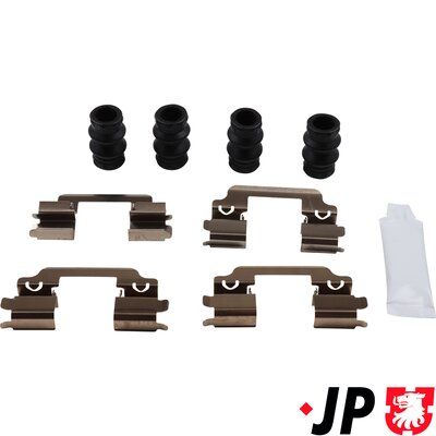 Set accesorii, placute frana JP Group 1564004610