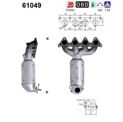 Katalizator AS 2851026BB0