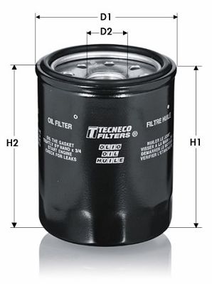 Filtr oleju TECNECO FILTERS OL1280