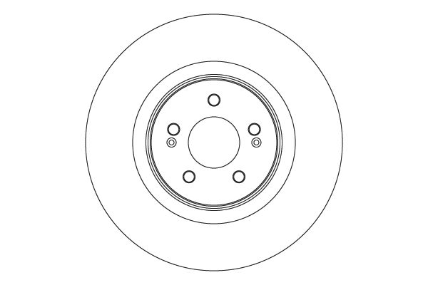 Disc frana TRW DF6813S