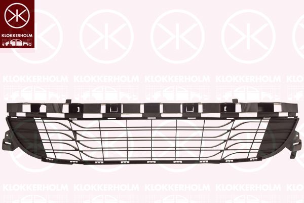 Kratka wentylacyjna, zderzak KLOKKERHOLM 6043910A1