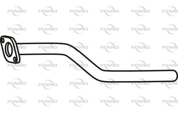 Rura wydechowa FENNO P49022