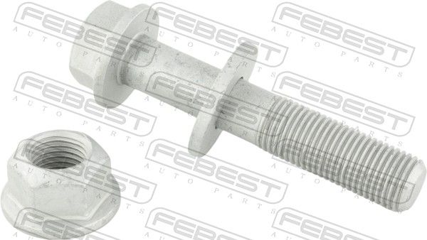 Śruba do regulacji pochylenia koła FEBEST 0198-018-KIT