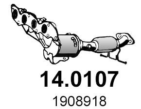 Katalizator ASSO 1719502