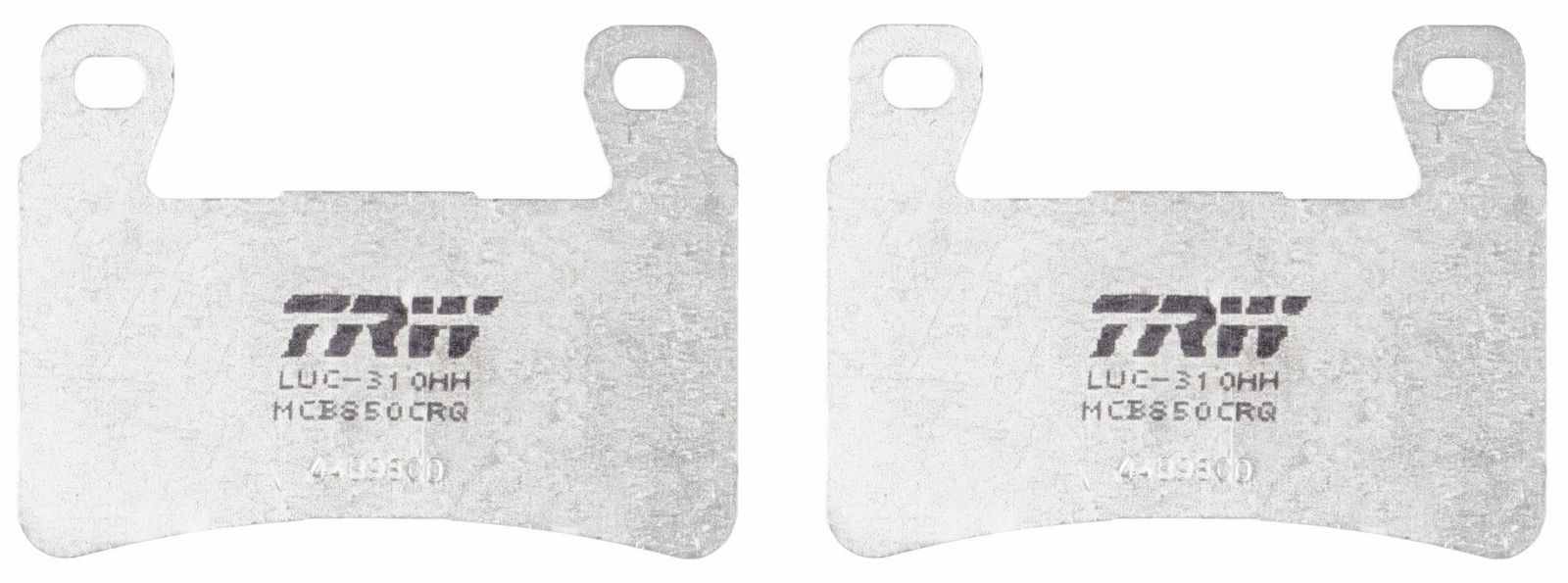 Kit de plaquettes de frein, frein à disque