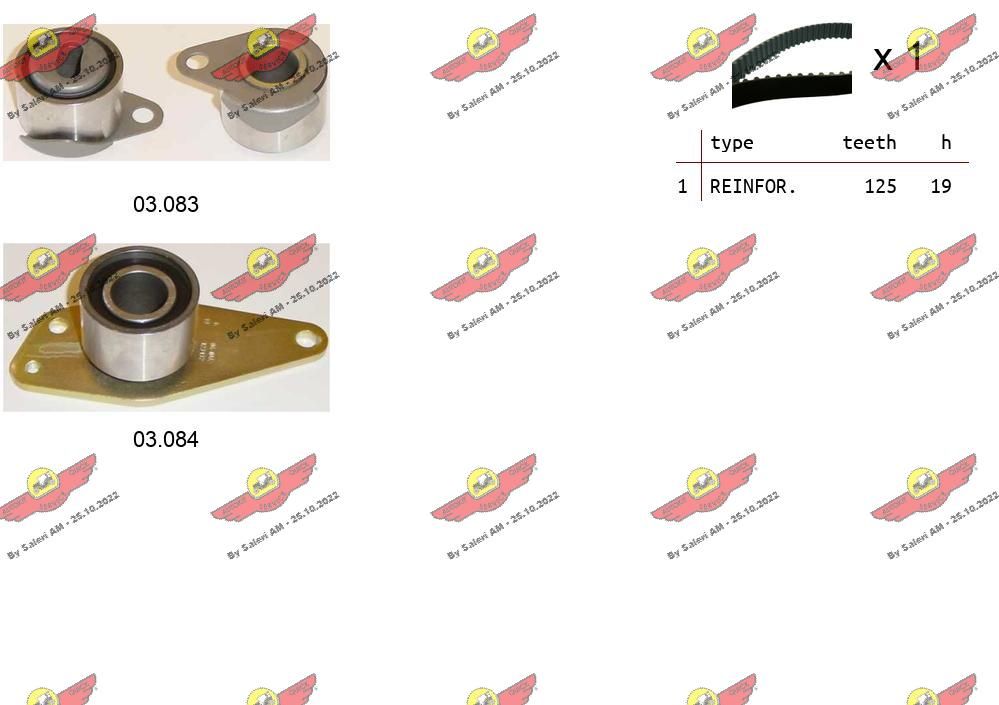 V46-0246 KIT DE DISTRIBUTION