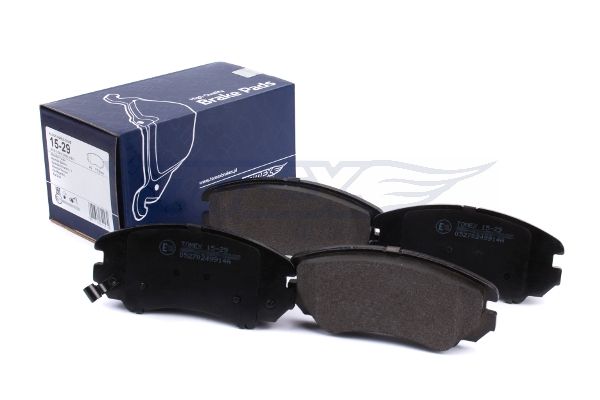 Levně Sada brzdových destiček, kotoučová brzda TOMEX Brakes 15-29