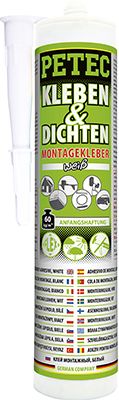 adeziv pentru caroserie PETEC ASSEMBLY ADHESIVE, WHITE 94529