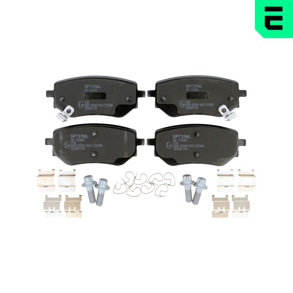 set placute frana,frana disc OPTIMAL BP-12930